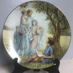 1989 Vintage Collections Plate by Cicely M. Baker